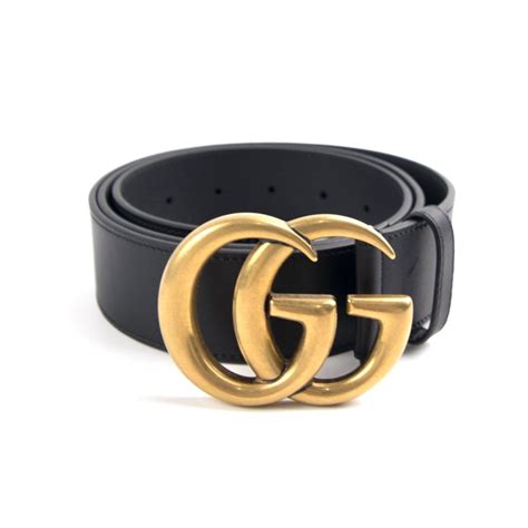 black gucci gang belt|black gucci belt with gold buckle.